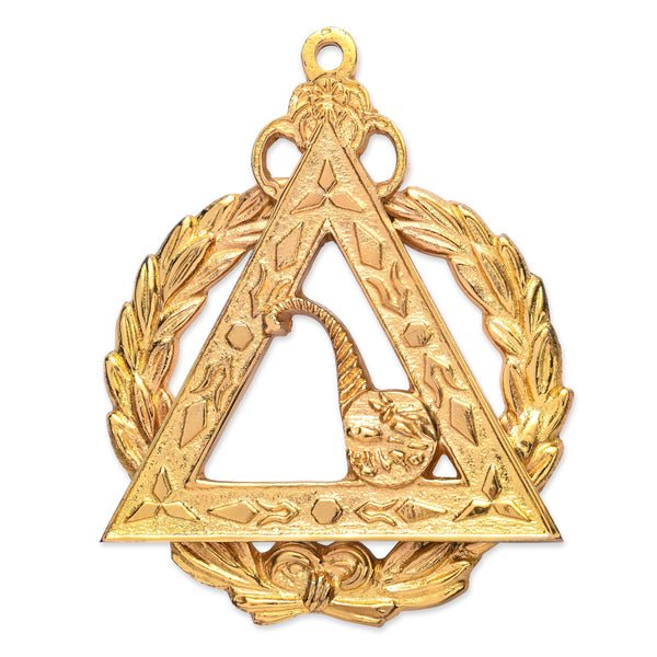 Grand Steward Royal Arch Chapter Officer Collar Jewel - Gold Metal