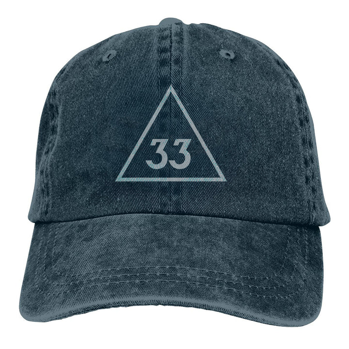 33rd Degree Scottish Rite Baseball Cap - Various Colors - Bricks Masons