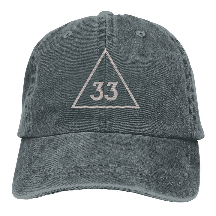 33rd Degree Scottish Rite Baseball Cap - Various Colors - Bricks Masons