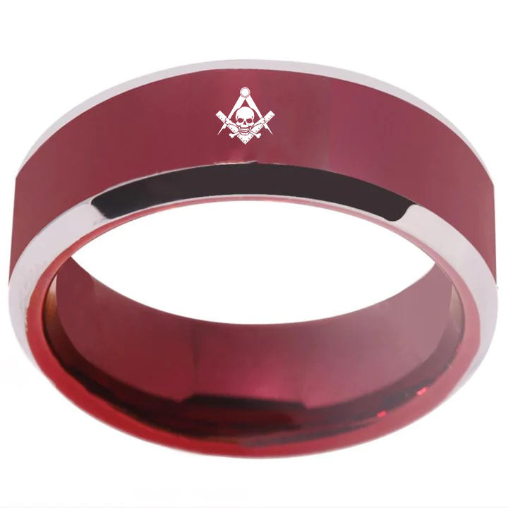 Widows Sons Ring - Red Color - Bricks Masons