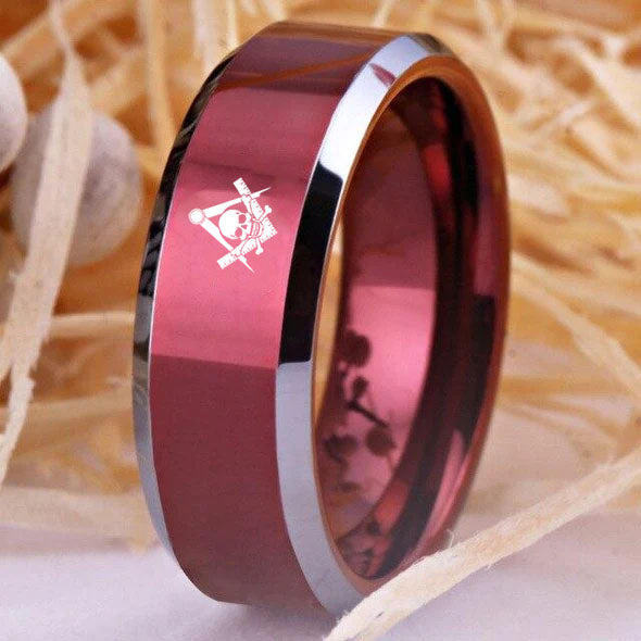 Widows Sons Ring - Red Color