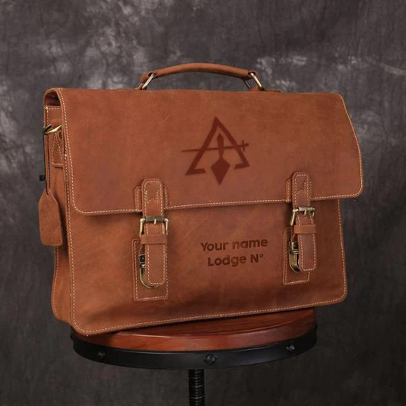 Council Briefcase - Handmade Leather