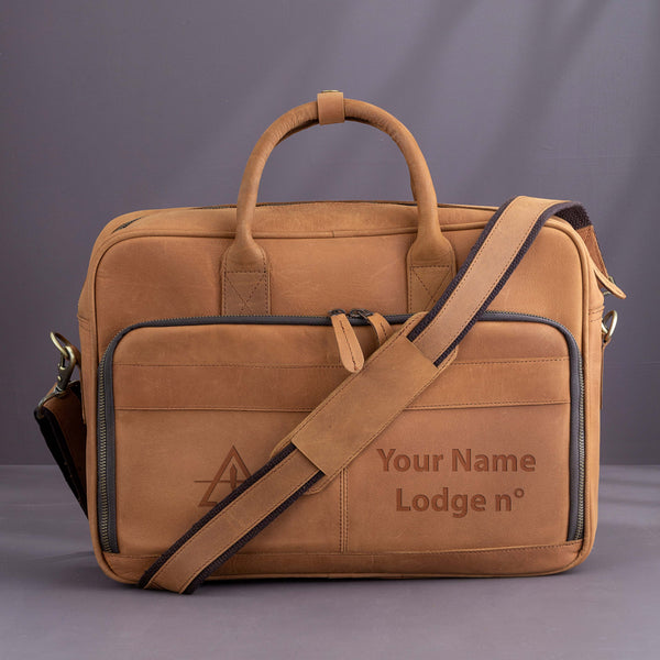 Council Briefcase - Handmade Leather