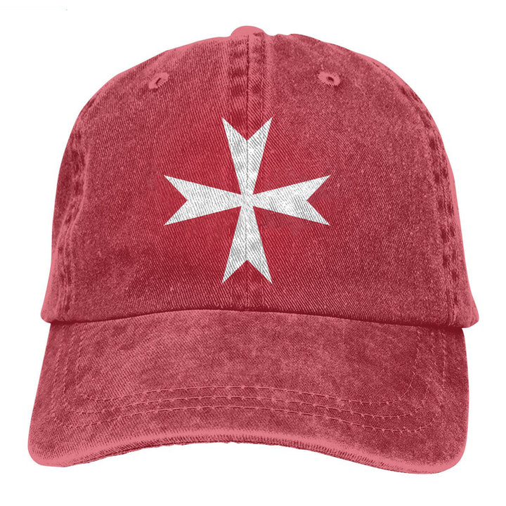 Order Of Malta Commandery Baseball Cap - Various Colors - Bricks Masons