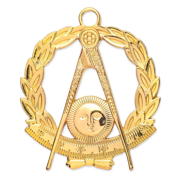 Grand Past Master Blue Lodge Collar Jewel - Gold Metal
