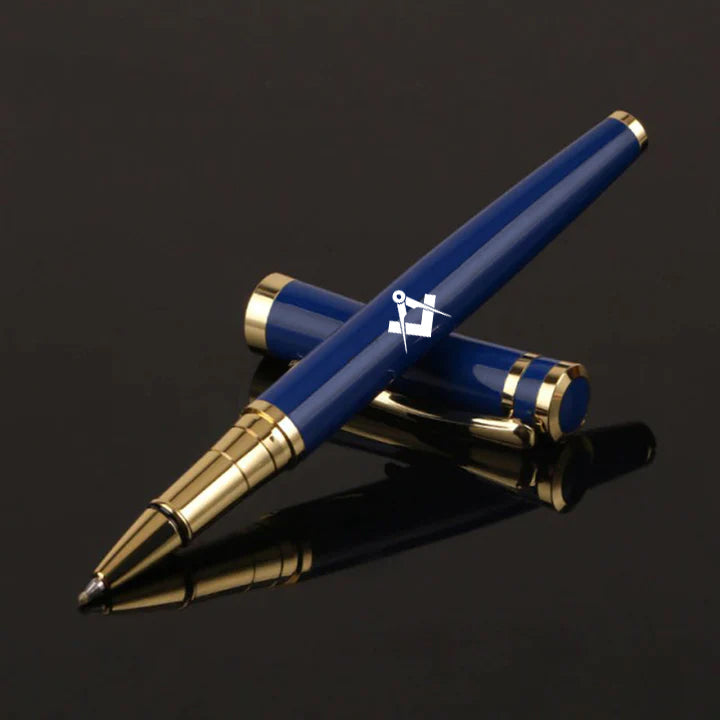 Master Mason Blue Lodge Pen - Multiple Colors - Bricks Masons