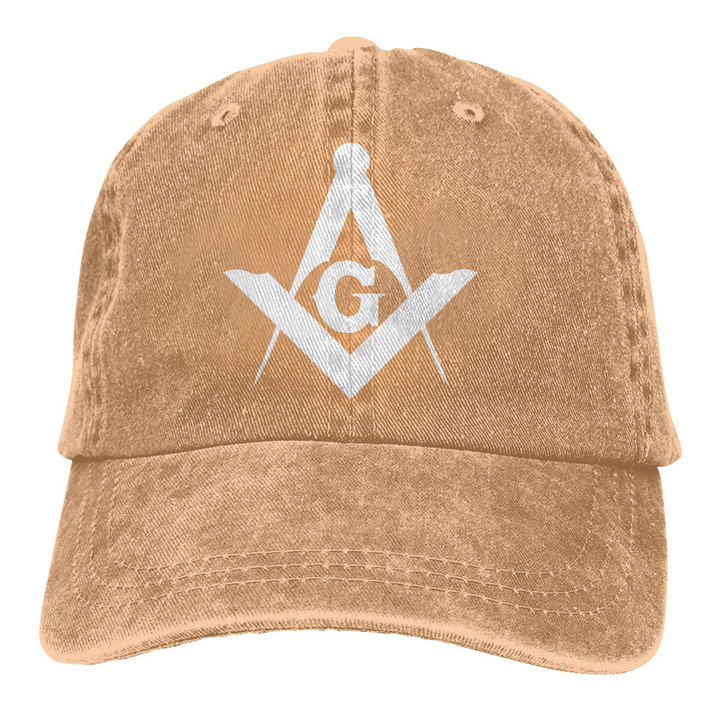 Master Mason Blue Lodge Baseball Cap - Various Colors - Bricks Masons