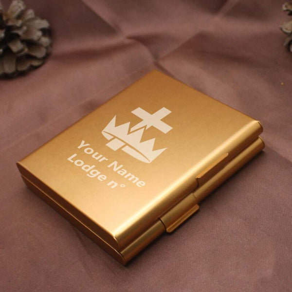 Knights Templar Commandery Cigarette Case - Various Colors - Bricks Masons