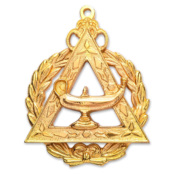 Grand Archivist Royal Arch Chapter Officer Collar Jewel - Gold Metal