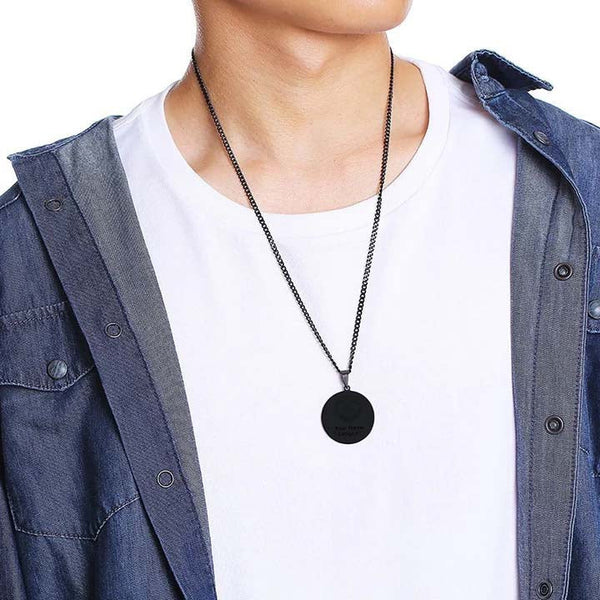 Grand Master Blue Lodge Necklace - Various Stainless Steel Colors - Bricks Masons