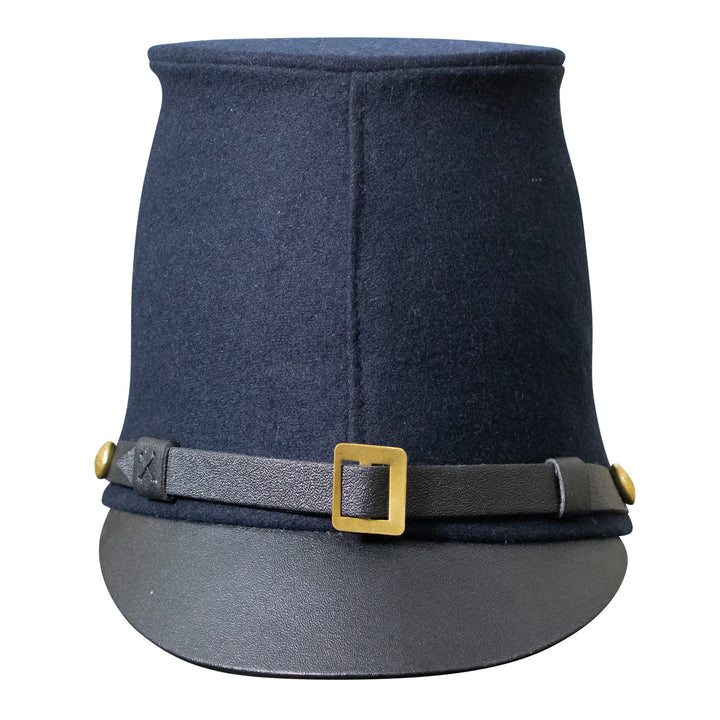 American Civil War US Union Forage Cap (lined), 100% Navy Blue Wool Cloth | ACW Kepis & Hats
