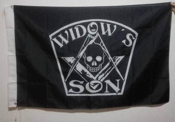 Widows Sons Flag - Black