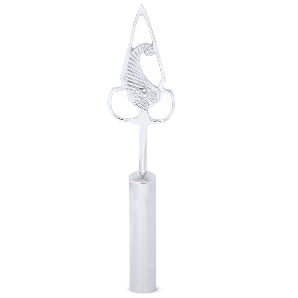 Senior Steward Blue Lodge Rod Top - Sliver Plated
