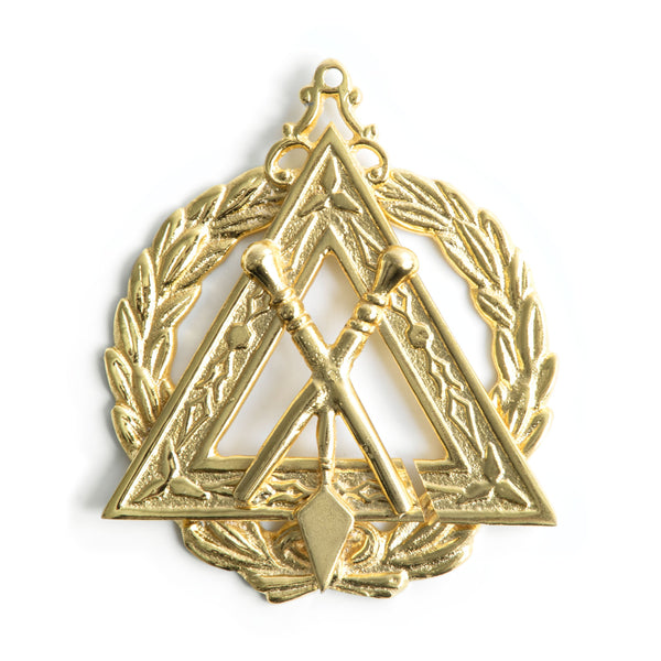 Grand Steward Royal & Select Masters Officer Collar Jewel - Gold Plated
