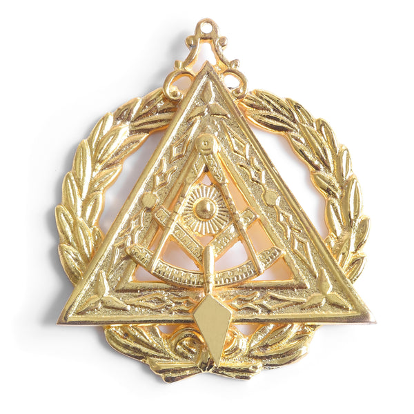 Past Grand Illustrious Master Council Collar Jewel - Gold Plated