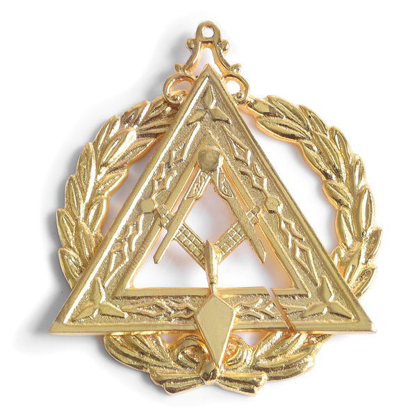 Past Grand Illustrious Master Council Collar Jewel - Gold Plated