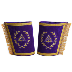 Cryptic Masons Regalia Gauntlets & Cuffs