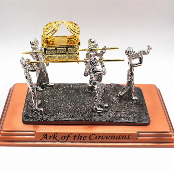 Ancient Israel Statue - Ark of the Covenant Metal Alloy