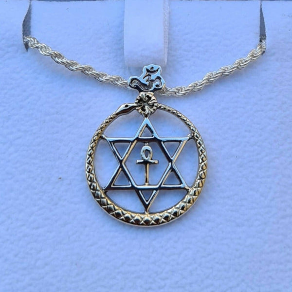 Masonic Necklace - Theosophical Society 14K Gold