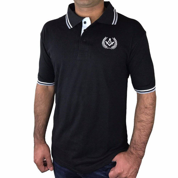 Master Mason Blue Lodge Polo Shirt - Various Colors Square & Compass G