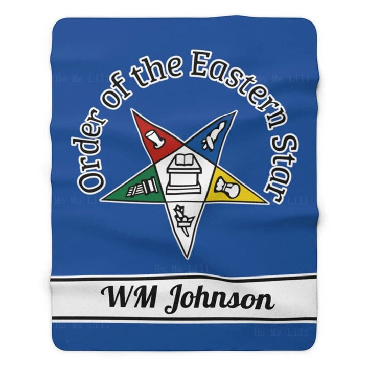 OES Blanket - HANDMADE Sherpa Fleece (Various Colors) - Bricks Masons