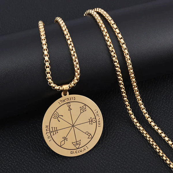 Ancient Israel Necklace - Seven Archangel Zinc alloy