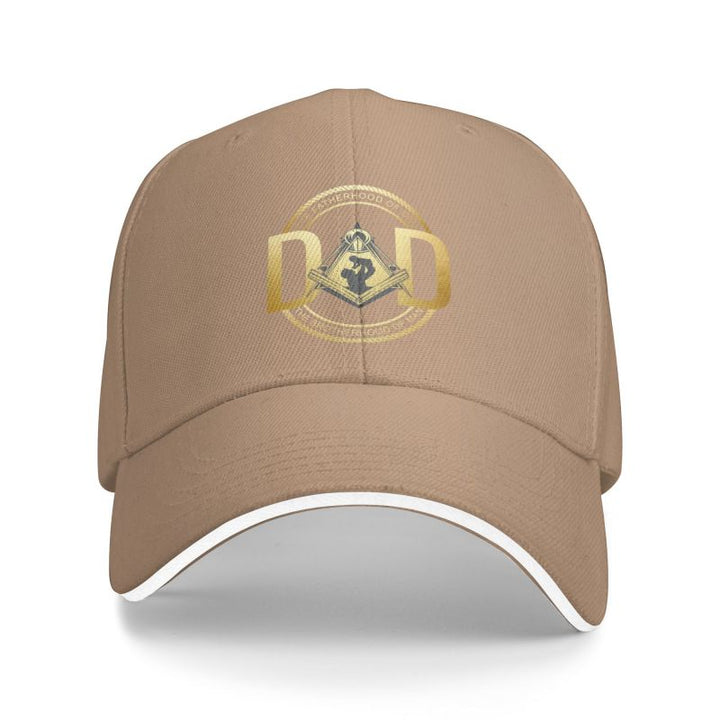Master Mason Blue Lodge Baseball Cap - Freemasonry Father's Day Adjustable - Bricks Masons