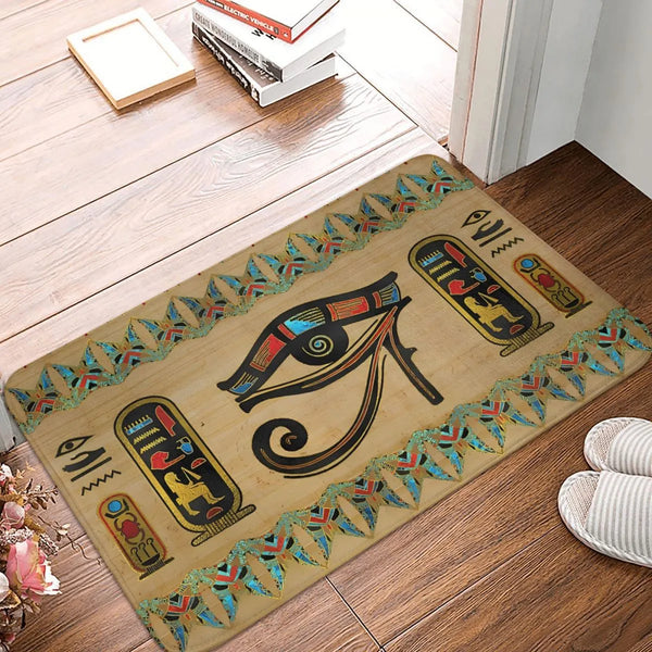 Ancient Egypt Mat - Eye Of Horus Printed Design