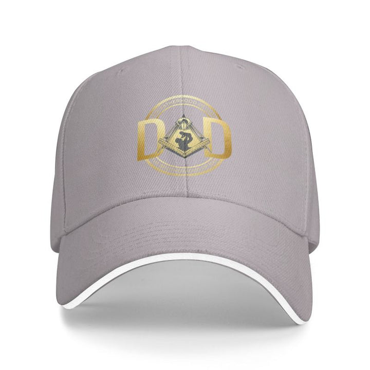 Master Mason Blue Lodge Baseball Cap - Freemasonry Father's Day Adjustable - Bricks Masons