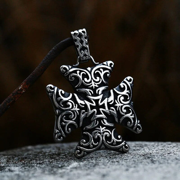 Knights Templar Commandery Necklace - Multiple Chain Style