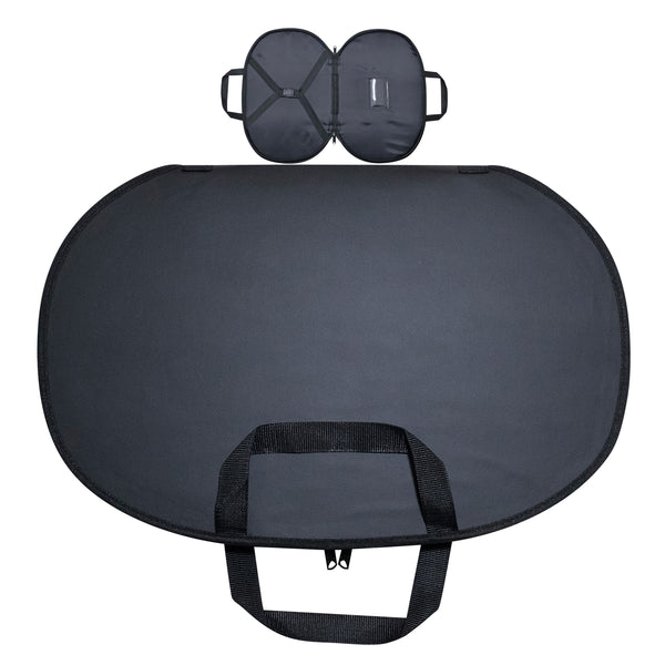 Masonic Chain Collar Case Black – Black Lining (Imitation Leather)