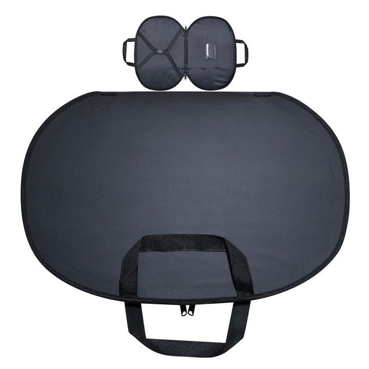 Masonic Chain Collar Case Black – Black Lining (Imitation Leather)