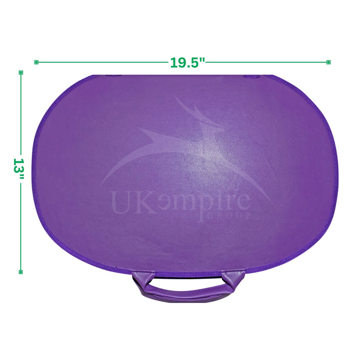 Masonic Chain Collar Case Purple Imitation Leather – (Improved Design) 2