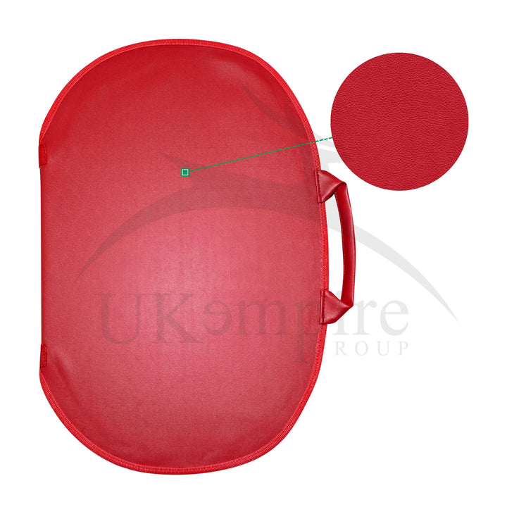 Masonic Chain Collar Case Red Imitation Leather – (Improved Design) 3
