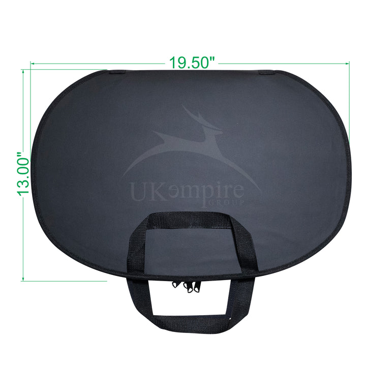 Masonic Chain Collar Case Black – White Lining (Imitation Leather) 2