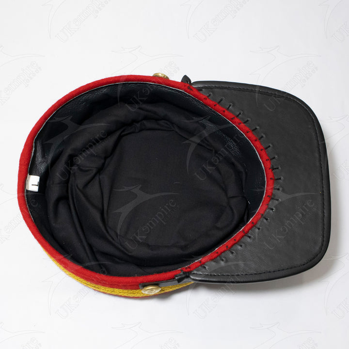 American Civil War Officer General Kepi Red Band – Navy Blue Wool Hat/Cap