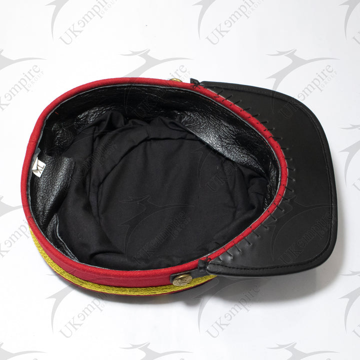 American Civil War Officer Major/Colonel Kepi Red Band – Navy Blue Wool Hat/Cap