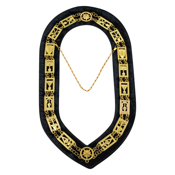 Cryptic Masons 33rd Degree Council Chain Collar