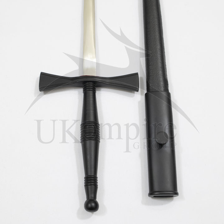 Knights Templar Dagger with Black Scabbard – Ceremonial Masonic Swords Daggers-3