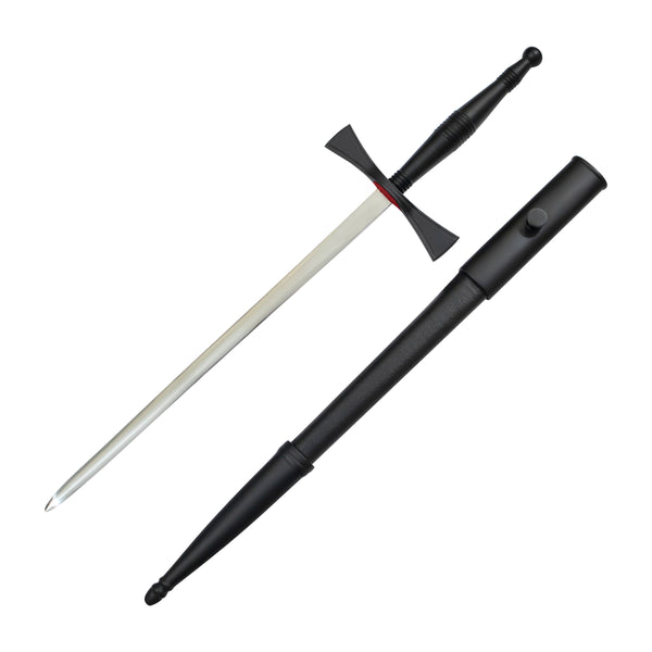 Knights Templar Dagger with Black Scabbard – Ceremonial Masonic Swords Daggers