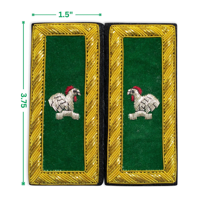 Masonic Knight Templar Captain General Shoulder Boards
