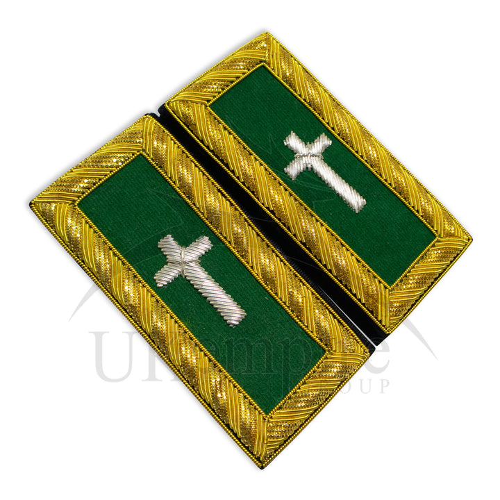 Masonic Knight Templar Eminent Commander Cross Shoulder Boards