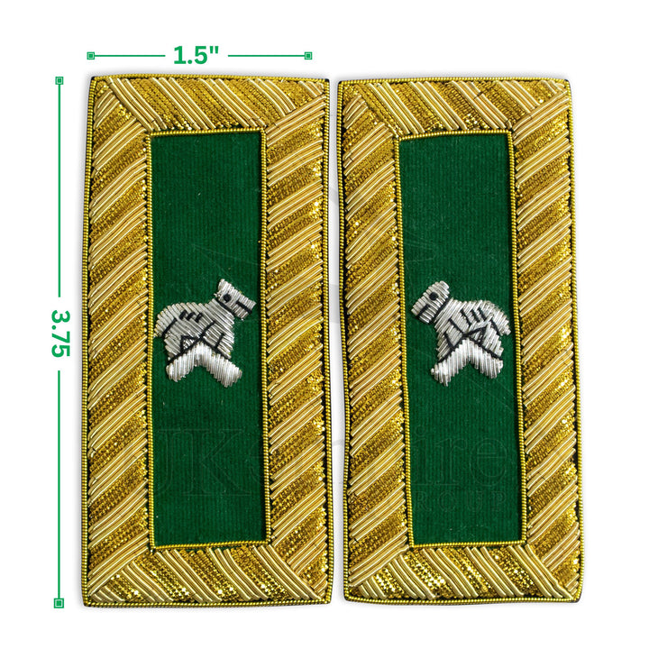 Masonic Knight Templar Generalissimo Shoulder Boards