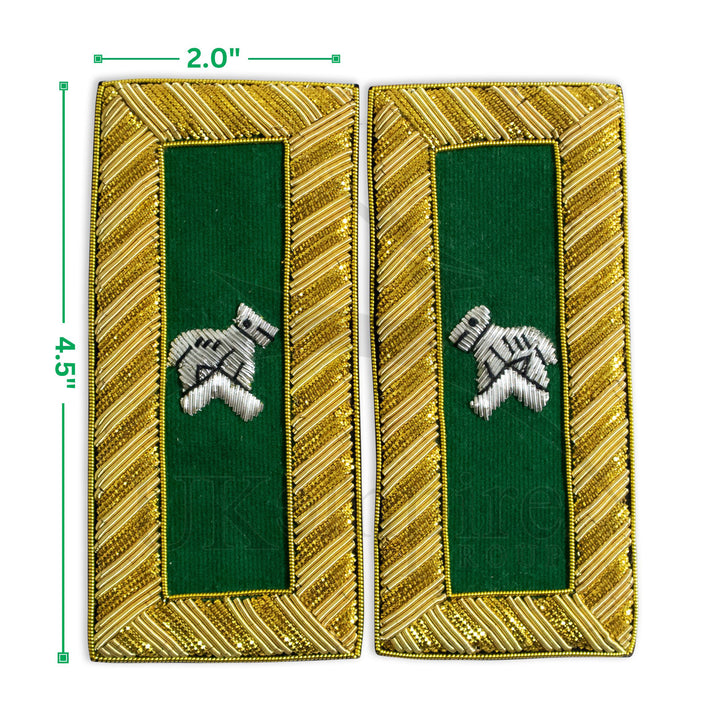 Masonic Knight Templar Generalissimo Shoulder Boards