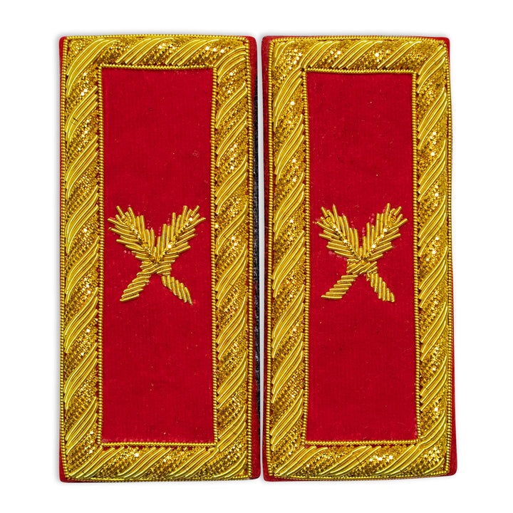 Masonic Knight Templar Grand Secretary Shoulder Boards