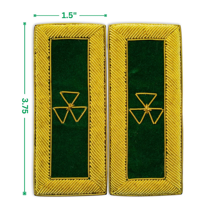 Masonic Knight Templar Prelate Shoulder Boards