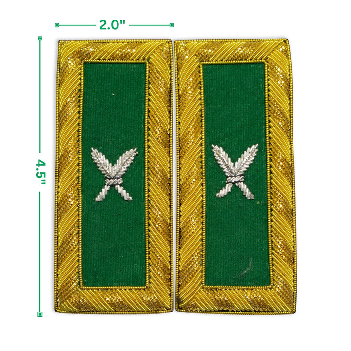 Masonic Knight Templar Secretary Shoulder Boards