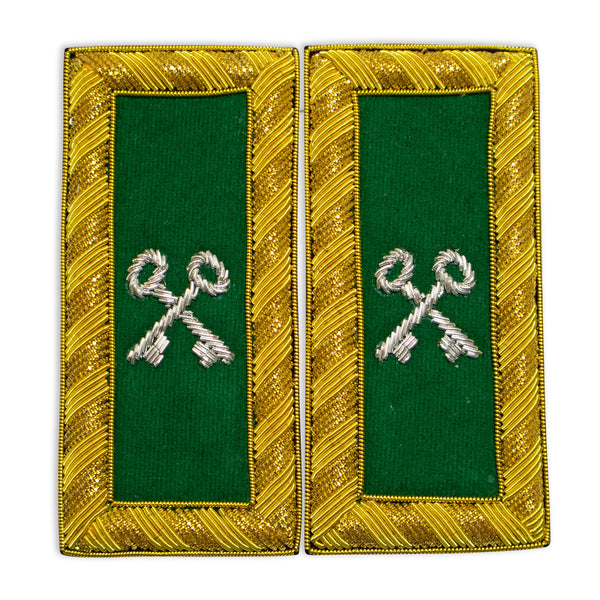 Masonic Knight Templar Treasurer Shoulder Boards