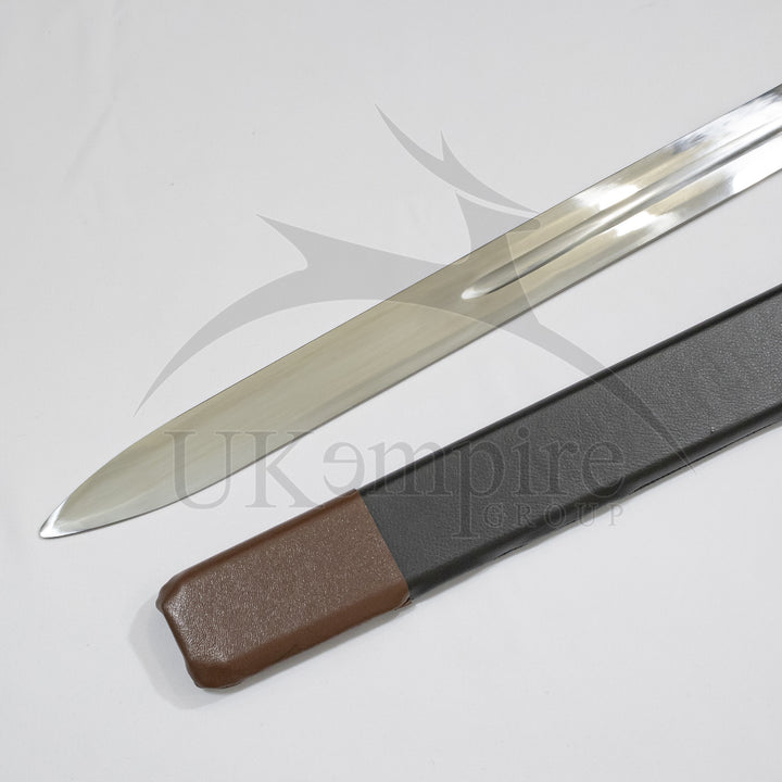 Knights Templar Warrior Sword with Black Scabbard (Set of 2)-4