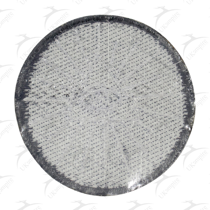 Masonic All-Seeing Eye Patch Machine Embroidery – Iron-On Back